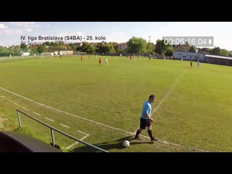 25.kolo TIPOS IV liga Bratislava ŠK Šenkvice - FK Vajnory 1:3 (0:2) 8.5.2016 HD video