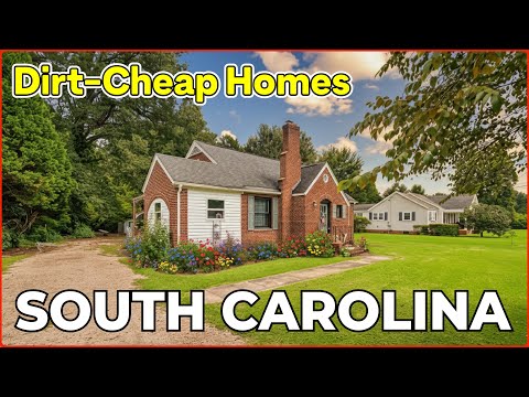 6 Dirt Cheap Homes for Sale in South Carolina – Hidden Real Estate Goldmines!