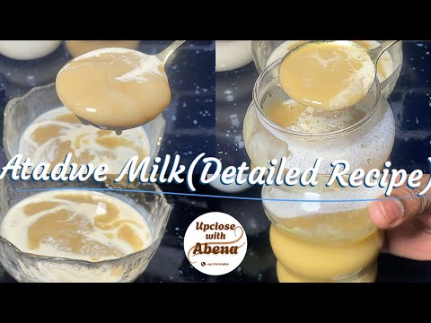 "The Best Tiger Nut Pudding Recipe! | Easy Ghanaian Atadwe Milk | Ghana Month Special"