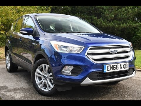 Used Ford Kuga 1.5 TDCi Zetec 5dr 2WD Deep Impact Blue 2016
