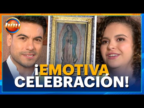 Lucerito, Carlos Rivera y GRAN ELENCO cantan ‘Las Mañanitas’ a la Virgen de Guadalupe | Programa Hoy