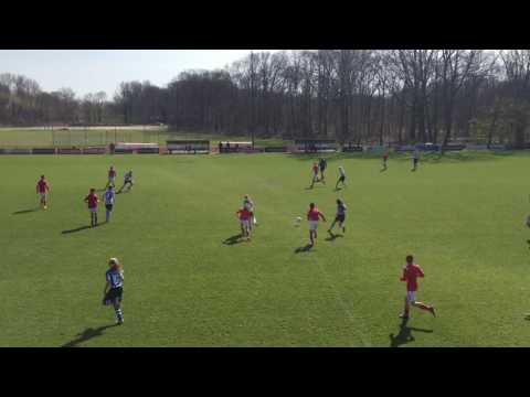 1e helft FC Eindhoven AV JO15-5M - Unitas '59 JO15-5