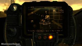 Fallout New Vegas : Grenade Machine Gun &amp; Naughty Nightwear Location w/commentary