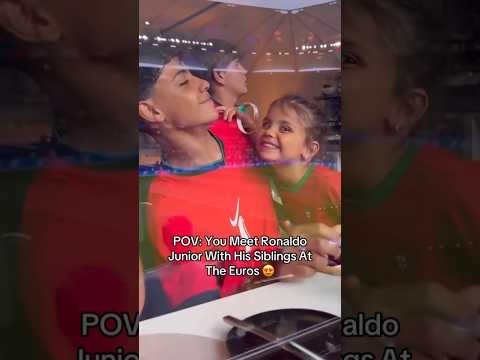 “RONALDO JUNIOR’s COUSIN does WHAT to HIM?” 😳 | @CristianoJRBase