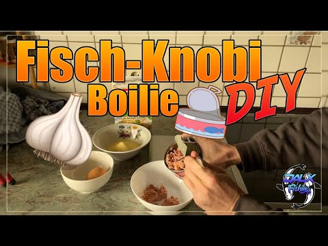 Der Fisch-Knobi Boilie - DIY + Rezept!
