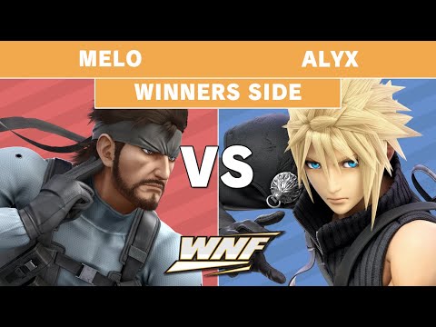 WNF 3.3 Melo (Snake) vs ALYX (Cloud) - Winners Side - Smash Ultimate