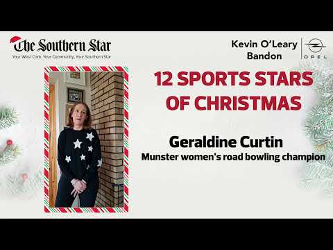 12 Sports Stars of Christmas, Day 11 Geraldine Curtin
