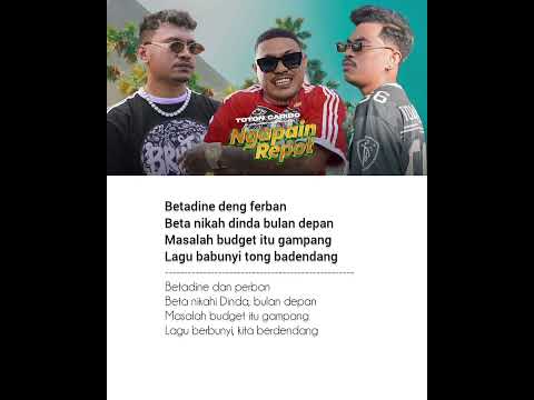 Ngapain Repot Toton Caribo feat Wizz Baker & Fresly Nikijuluw Lirik