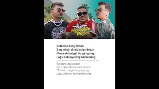 Download lagu Ngapain Repot Toton Caribo feat Wizz Baker & Fresly Nikijuluw Lirik mp3