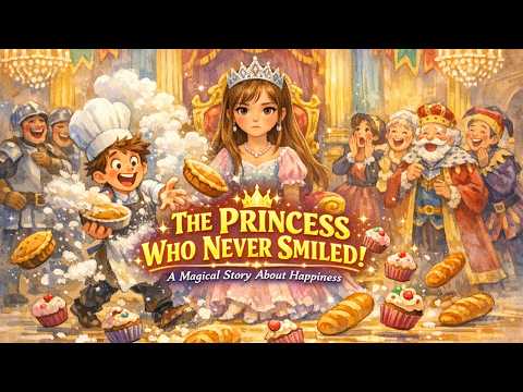 The Princess Who Never Smiled 👑 | A Magical Story About True Happiness | Bedtime Story for Kids