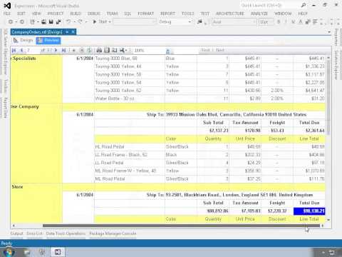 Trailer for SSRS 2012: Expressions and Functions