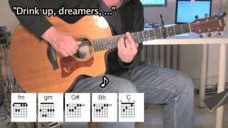 Here Comes The Flood - Acoustic Guitar - Peter Gabriel