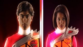 Download lagu Power Rangers Dino Charge - Red and Pink Rangers Morph 2 | Power Rangers  mp3