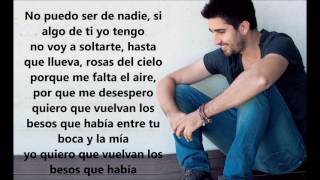 Alex Ubago - Entre tu boca y la mia (letra)