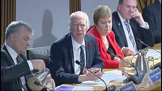 Health and Sport Committee - Scottish Parliament: 10th November 2015