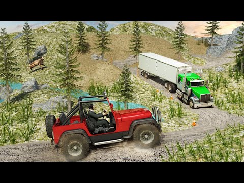 Offroad Jeep Prado Driving- Truck Driver Sim - 6x6 Hummer Offroad -Best Android GamePlay