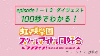 100秒でわかる！虹ヶ咲学園スクールアイドル同好会1期 [非公式]