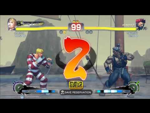 SSF4 AE: dnm3rd (Cody) VS tokido77 (Akuma)