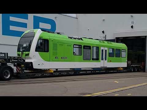 First-ever narrow-gauge electric train powered entirely by batteries in Europe