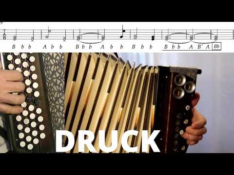 Dass i a Wildschuetz bin - Steirische Harmonika - Griffschrift