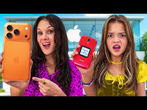 I Gave my Teen a FLIP Phone!!