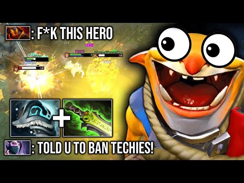 Most Annoying Hero is Back!! Ban techies if u don't want to lose mmr...
