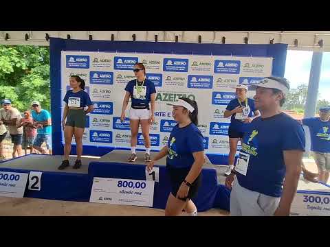 Corrida de rua aniversário de São Domingos do Azeitão-MA, 03km feminina categoria casa. 