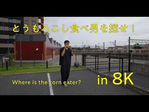 人文社会学科 EOS R5 8K RAW light 豊橋名所めぐり「とうもろこし食べ男を探せ！」【愛大8K#2】
