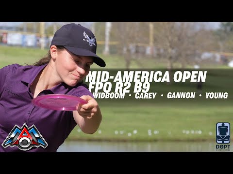 2021 Mid-America Open | RD2 B9 | Widboom, Carey, Gannon, Young