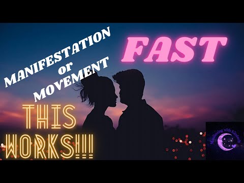 Ottieni la tua MANIFESTAZIONE o MOVIMENTO VELOCEMENTE *NON UN'ESCA DA CLICK!!! FUNZIONA!!!! | Leg...