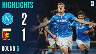 Download the video "NAPOLI-GENOA 2-1 | HIGHLIGHTS | Højlund brings Napoli back on top | SERIE A 2025/26"