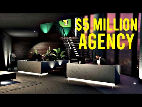 The $5 Million Dollar Agency! - GTA 5 Online The Contract DLC