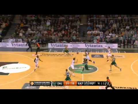 EA7 Emporio Armani Milan VS Zalgiris Kaunas (Euroleague) Highlights