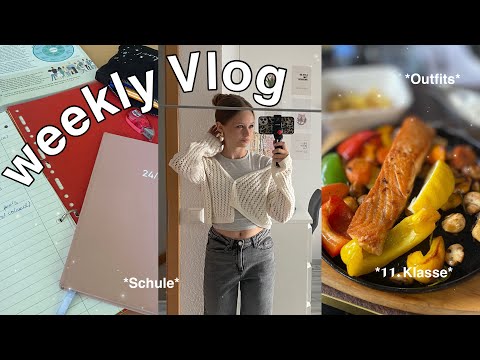 Weekly Vlog🍁💋*letze Sommertage* (11. Klasse, Outfits, Schule, grwm) | It is Darja