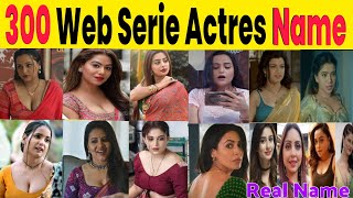 300 web series actress name with photo  ullu web s