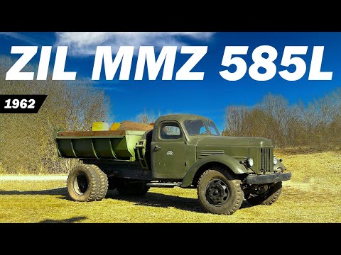 Thumbnail for Old Soviet Dump Truck START in over 10 years - ZIL MMZ-585 (1962) - СТАРЫЙ САМОСВАЛ - ЗИЛ ММЗ-585 by ZiL