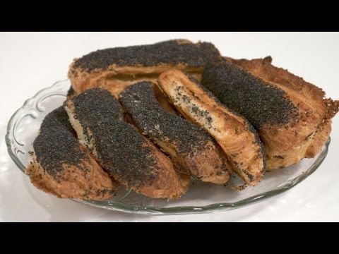 Poppies, copenhagen poppy, tea poppy, danish pastry breakfast rolls with poppy seeds