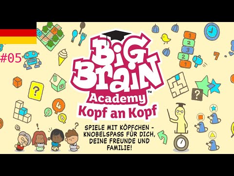 Big Brain Academy: Head-to-Head #5 - Review on June 21, 2022 | Let's Play | Nintendo Switch | German