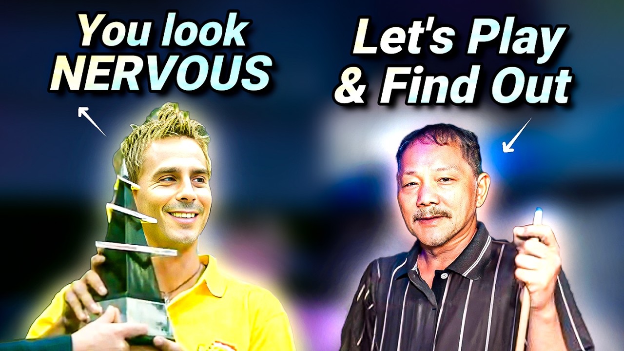 Italy's Best PLAYER Thinks He CAN Intimidate the Great EFREN REYES