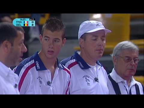 Championnat du monde de pétanque 2012 - 1/2 finale - France vs Belgique