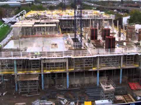 QMC Treatment Centre - Construction Process Time Warp Video