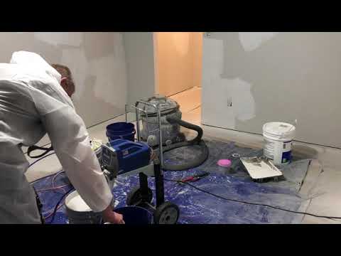 Graco magnum X7 setup paint and cleanup