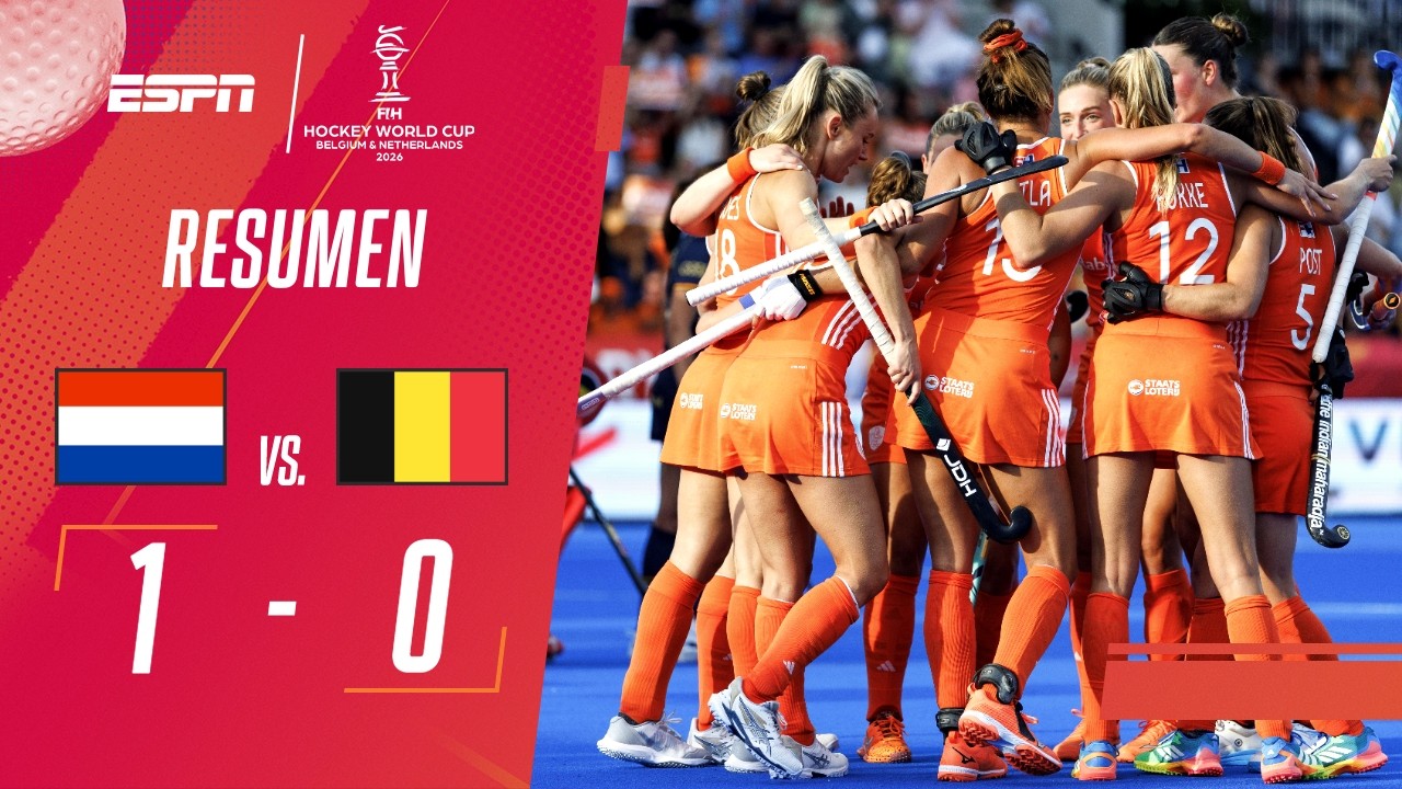 PAÍSES BAJOS DERROTÓ A BÉLGICA Y SE METIÓ EN LA GRAN FINAL | Países Bajos 1-0 Bélgica | RESUMEN