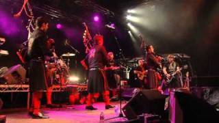 Hellbound Train by The Red Hot Chilli Pipers at Inverness Hogmanay 2010