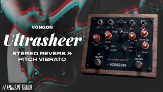 Video thumbnail for Vongon - Ultrasheer Reverb & Vibrato // Full Demo [Stereo] by ambienttrash
