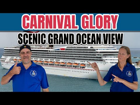 Thumbnail for Carnival Glory Scenic Grand Ocean View Cabin 9200 | Tall Man's Cruise Adventures