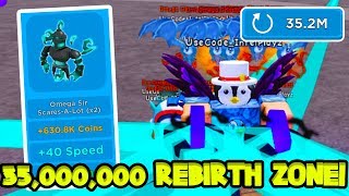 50k Rebirth Board Omega Pets 35000000 Rebirth Zone - new rebirth glitch in magnet simulator roblox