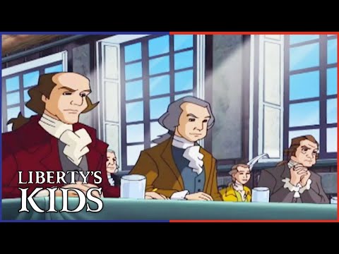 Liberty's Kids HD 108 - The Second Continental Congress | History Cartoons for Children