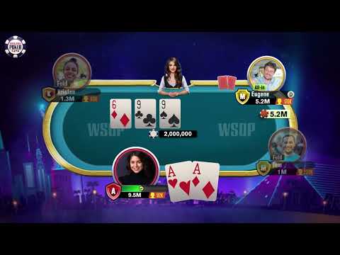 WSOP Poker: Texas Holdem Game video