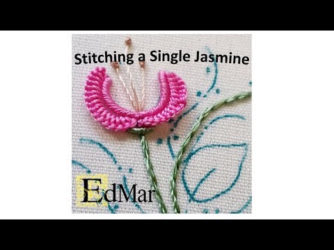 |Stitching a Single Jasmine| Edmar Co.